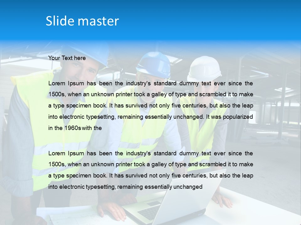 Unit Climate System PowerPoint Template