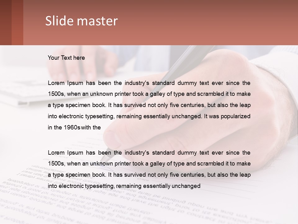 Conditioner Temperature Remote PowerPoint Template