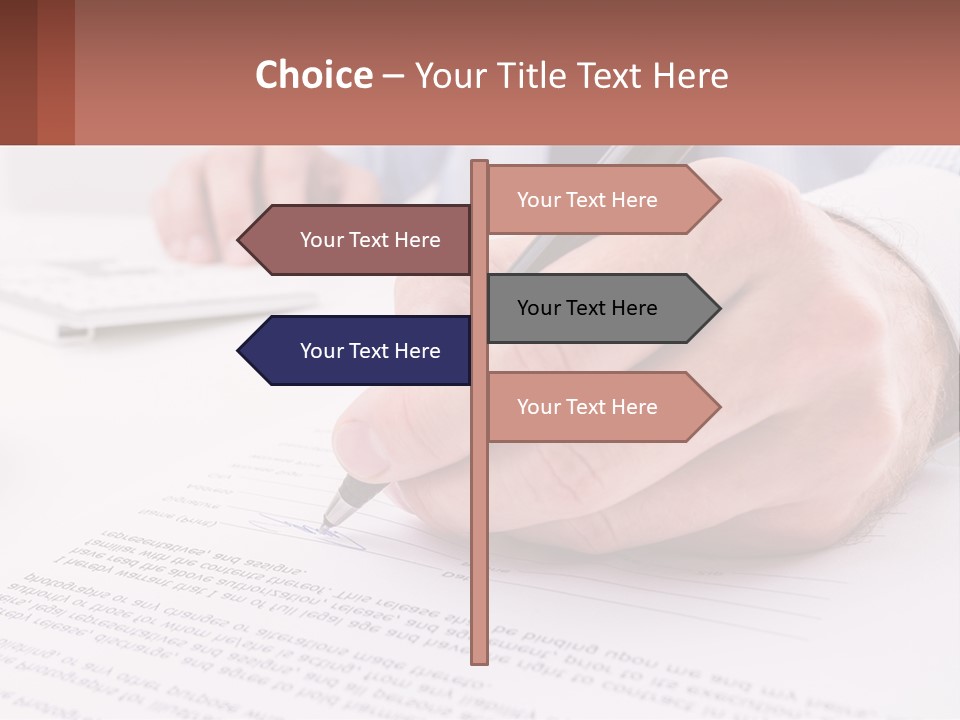 Conditioner Temperature Remote PowerPoint Template