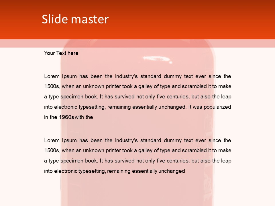 Heat White Cold PowerPoint Template