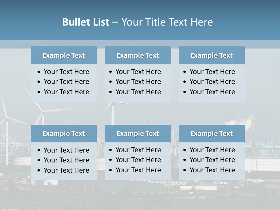 Electricity Home Industry PowerPoint Template