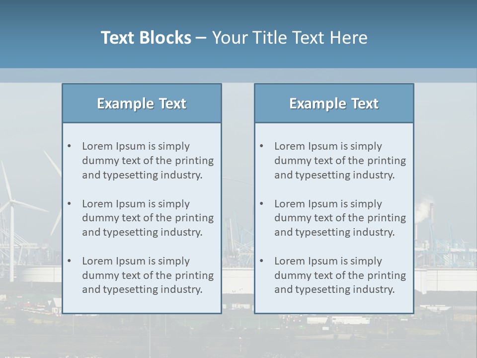Electricity Home Industry PowerPoint Template