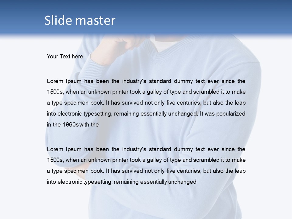 Remote Home Power PowerPoint Template