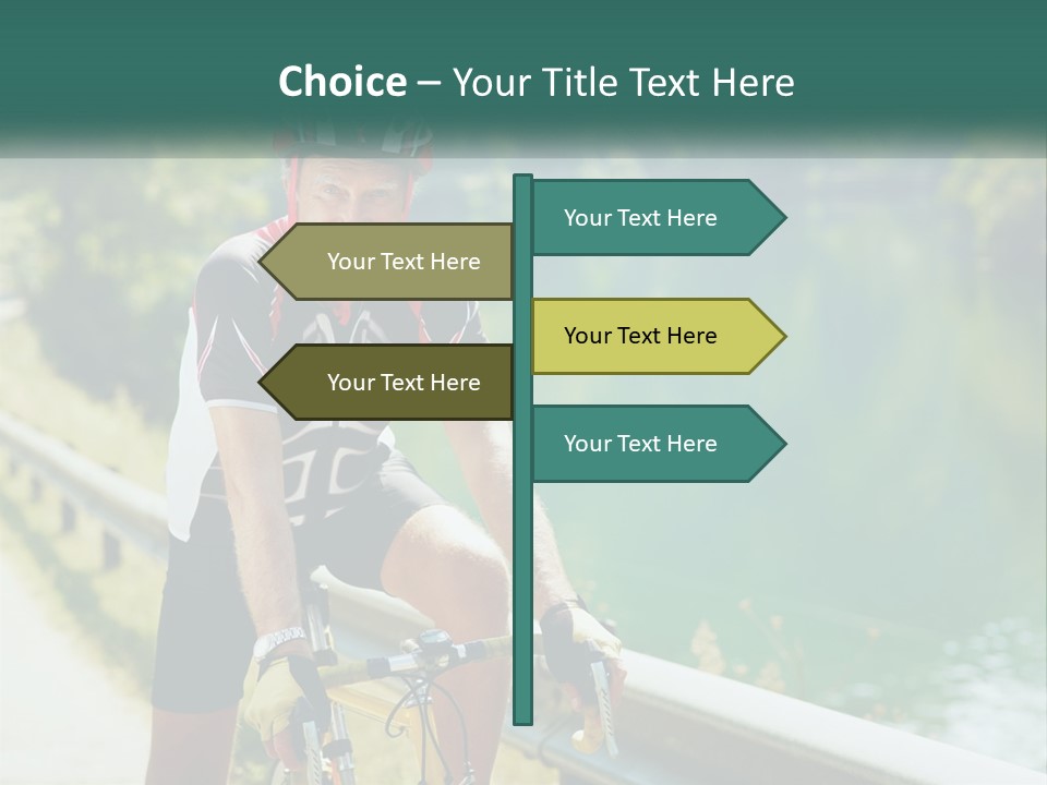 House White Temperature PowerPoint Template