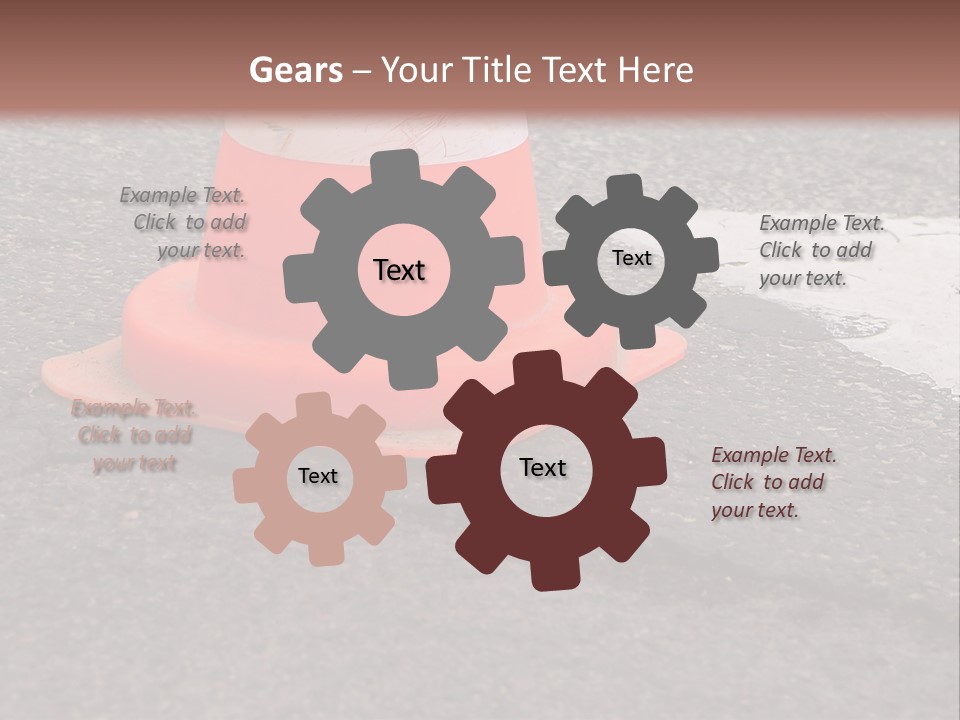Cool Ventilation Equipment PowerPoint Template