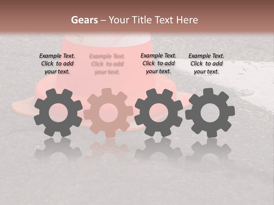 Cool Ventilation Equipment PowerPoint Template