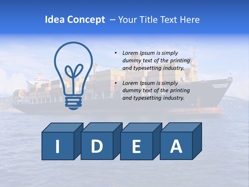 Energy Cooling Remote PowerPoint Template