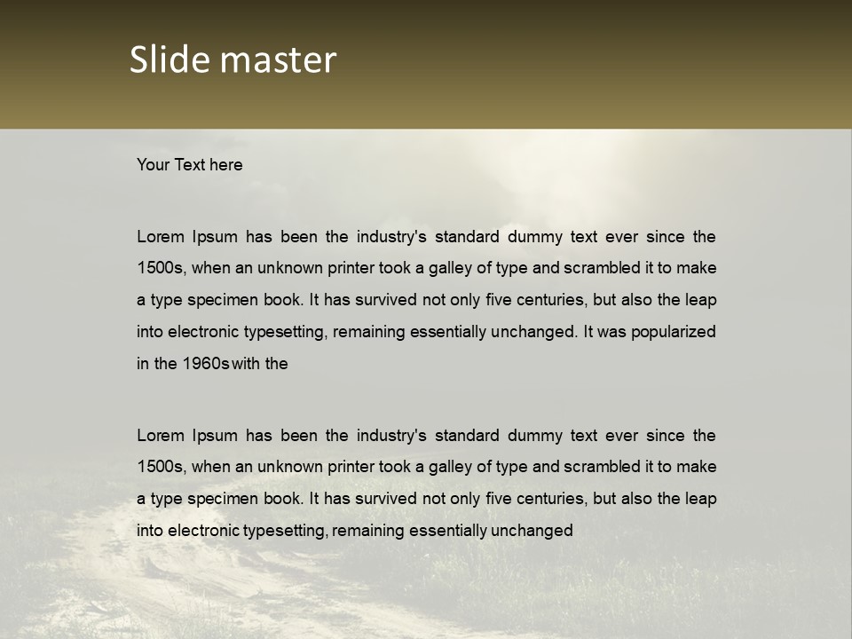 Electricity Climate Air PowerPoint Template