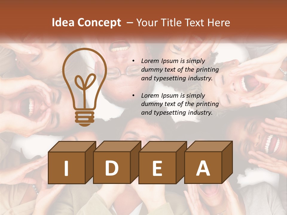 Air Home Remote PowerPoint Template