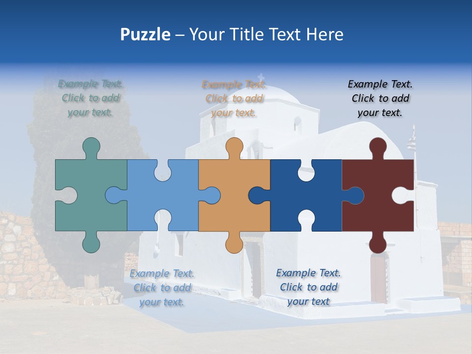 Electric Cold Remote PowerPoint Template
