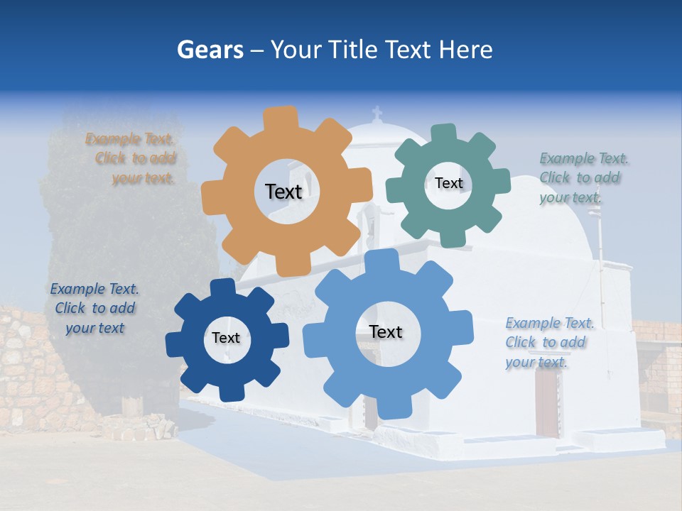Electric Cold Remote PowerPoint Template