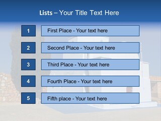 Electric Cold Remote PowerPoint Template