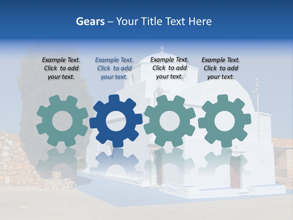 Electric Cold Remote PowerPoint Template