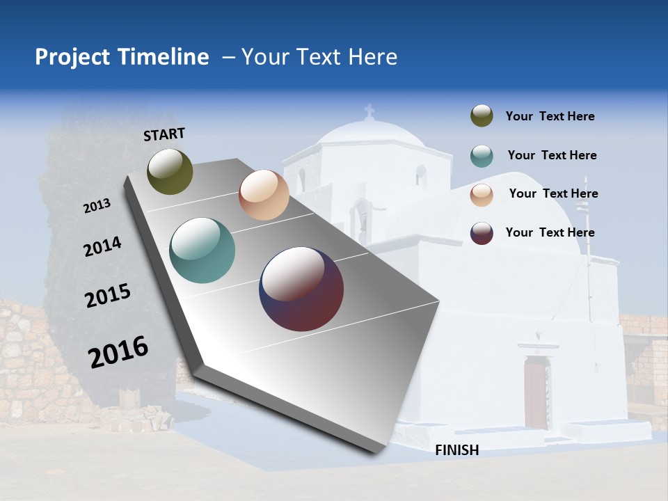Electric Cold Remote PowerPoint Template
