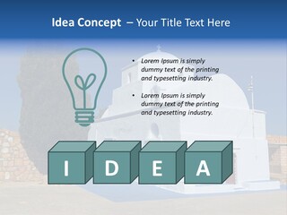 Electric Cold Remote PowerPoint Template