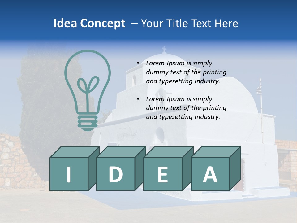 Electric Cold Remote PowerPoint Template