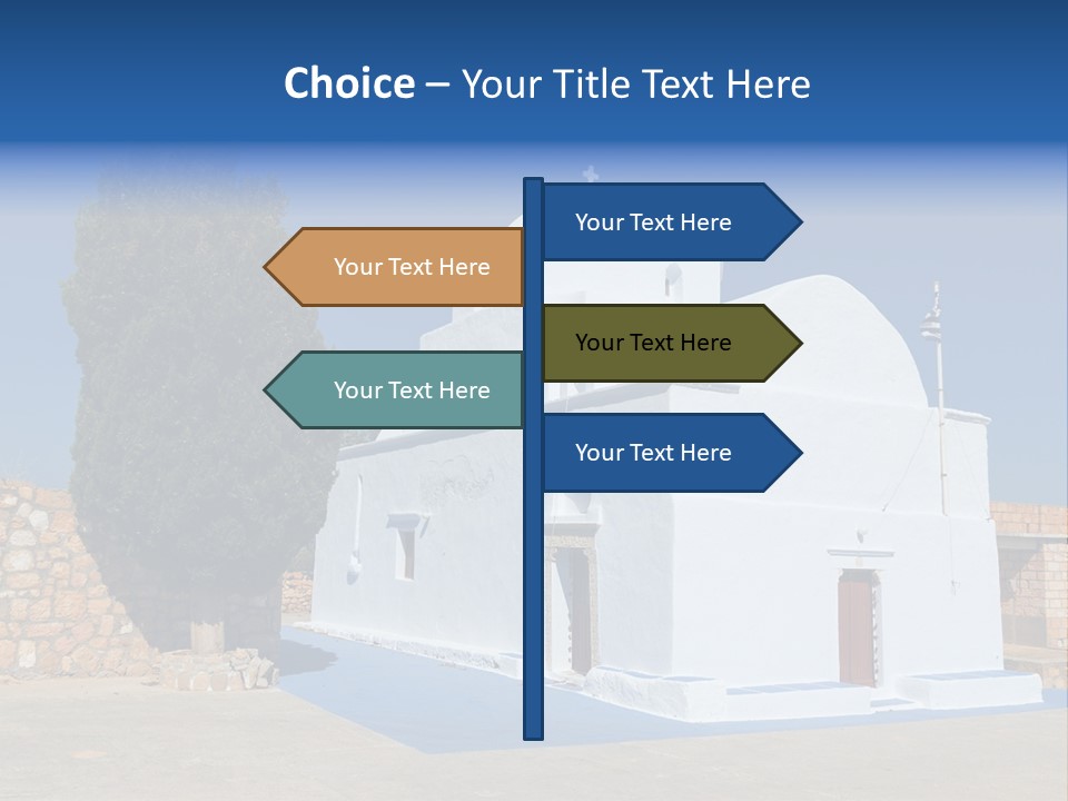 Electric Cold Remote PowerPoint Template