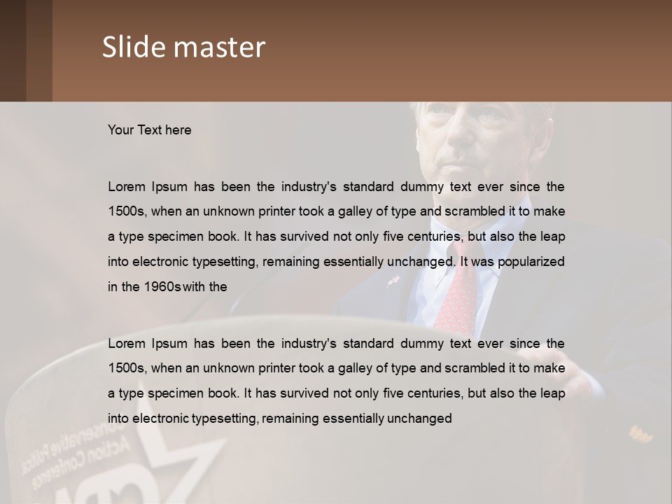 Heat Unit Switch PowerPoint Template