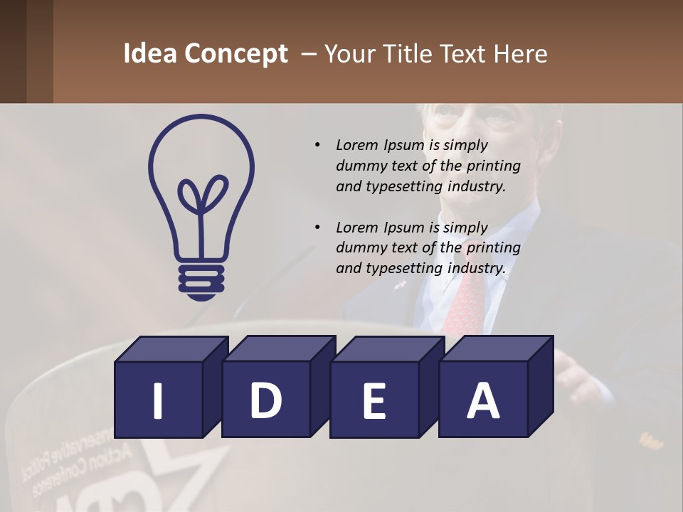 Heat Unit Switch PowerPoint Template