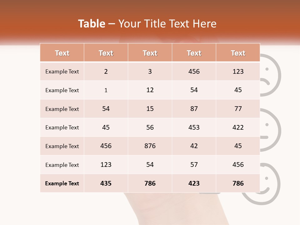 Condition Power Temperature PowerPoint Template