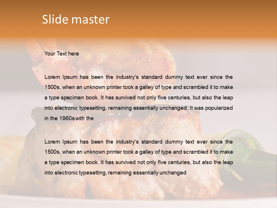 Industry Equipment Heat PowerPoint Template