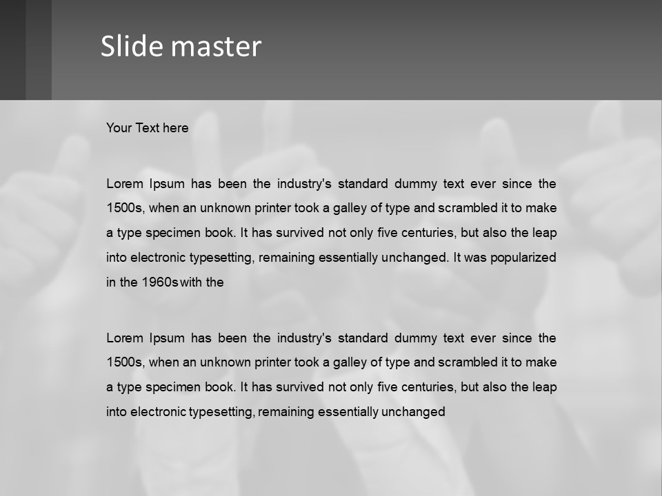 Switch Cold Ventilation PowerPoint Template