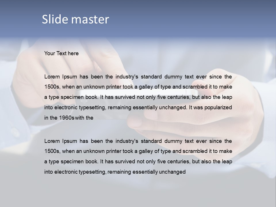 Energy Electric Temperature PowerPoint Template