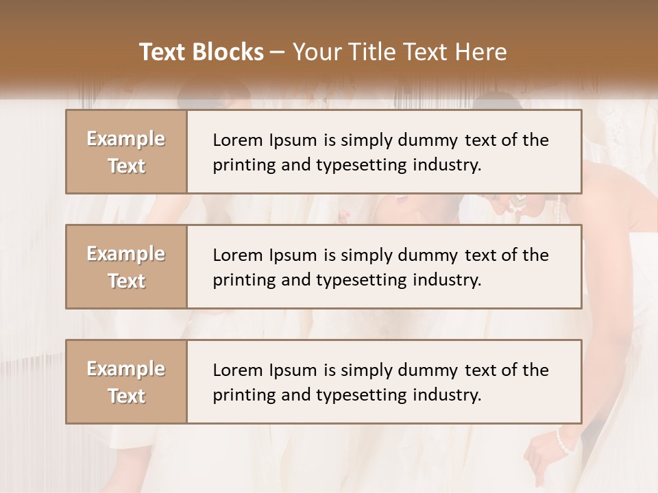 White Industry Technology PowerPoint Template
