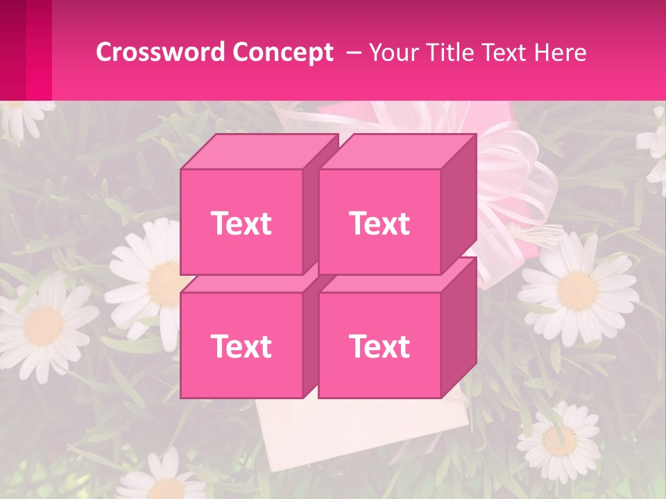 Electric White Part PowerPoint Template