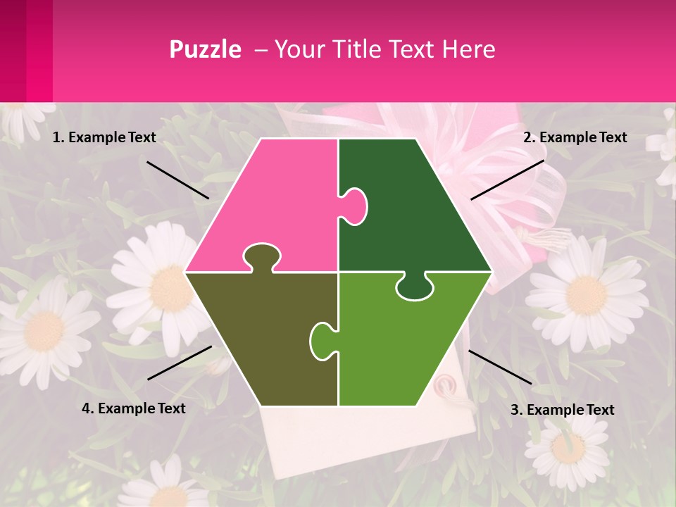 Electric White Part PowerPoint Template