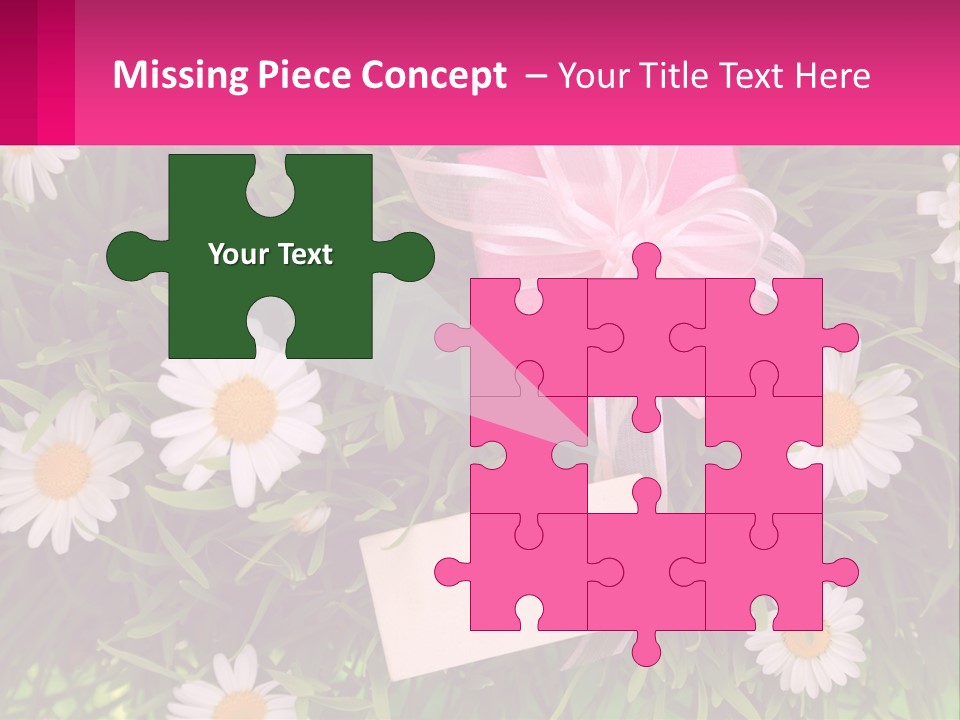 Electric White Part PowerPoint Template