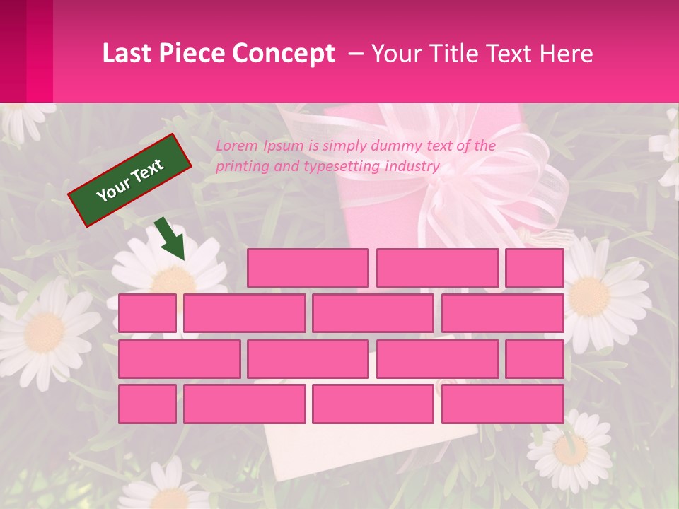 Electric White Part PowerPoint Template