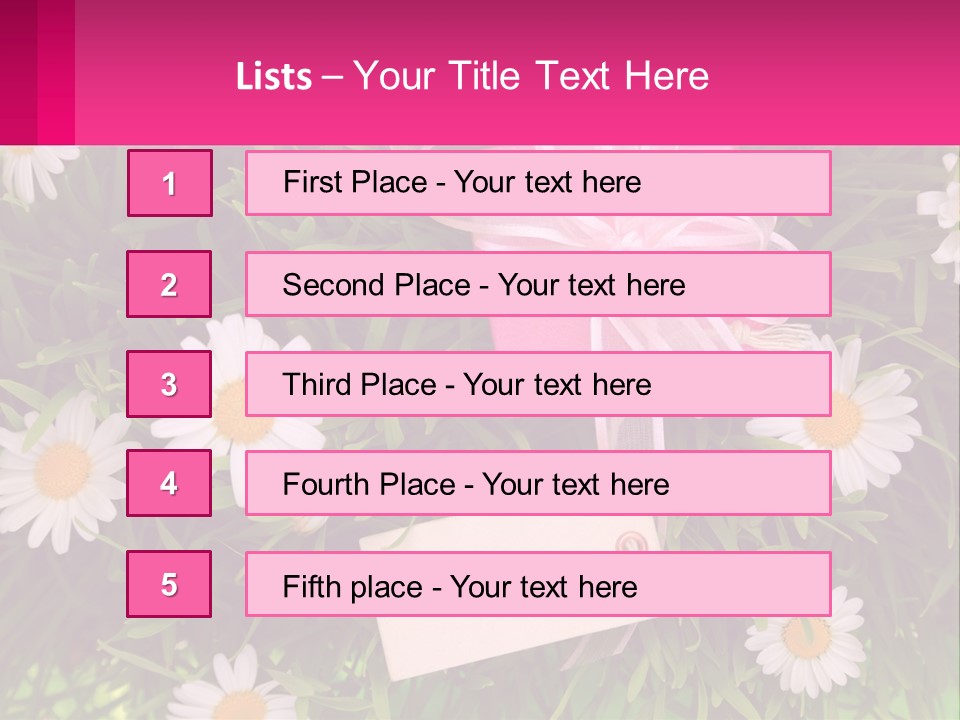 Electric White Part PowerPoint Template