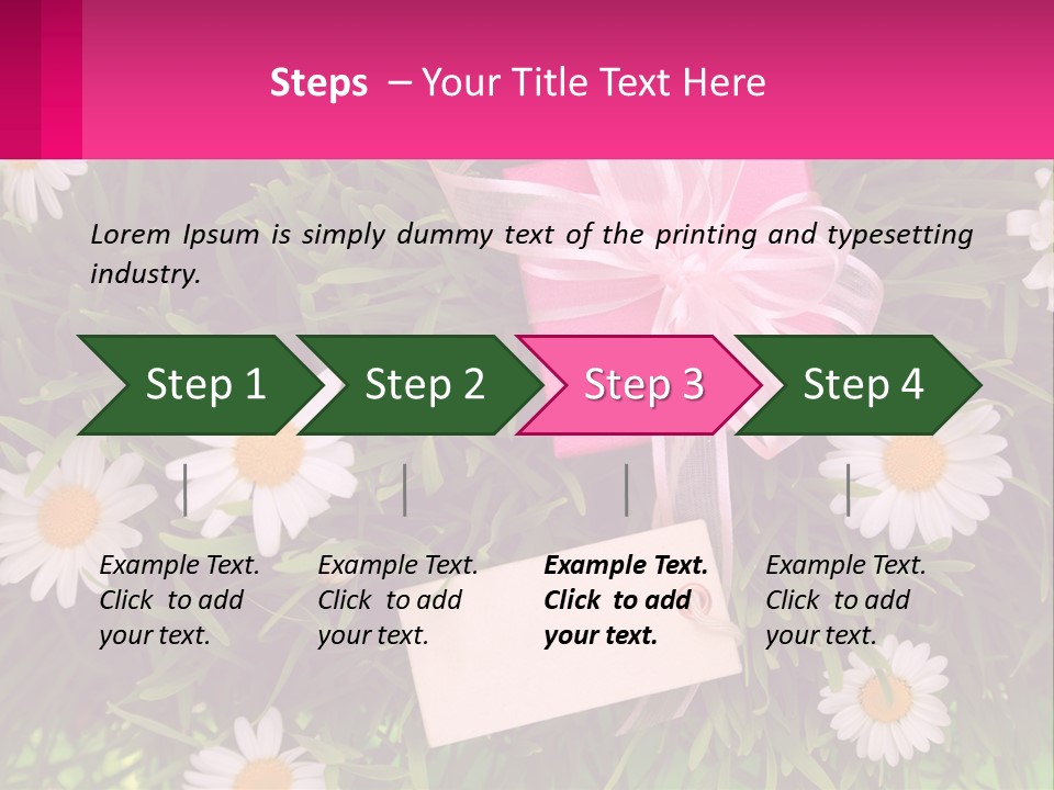 Electric White Part PowerPoint Template