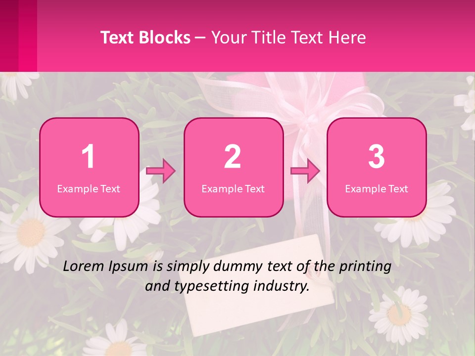 Electric White Part PowerPoint Template