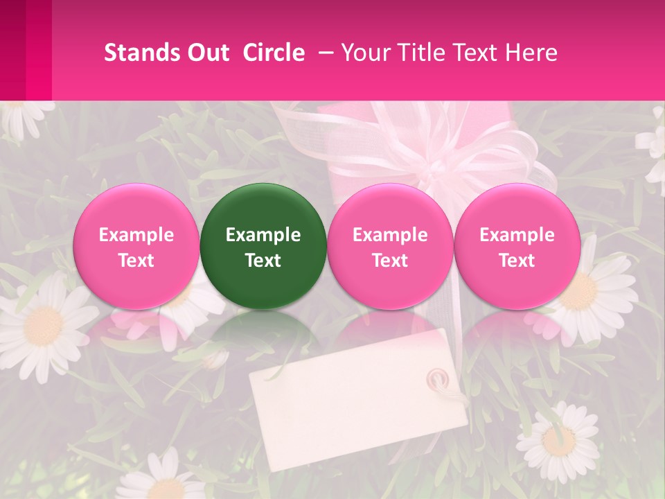 Electric White Part PowerPoint Template