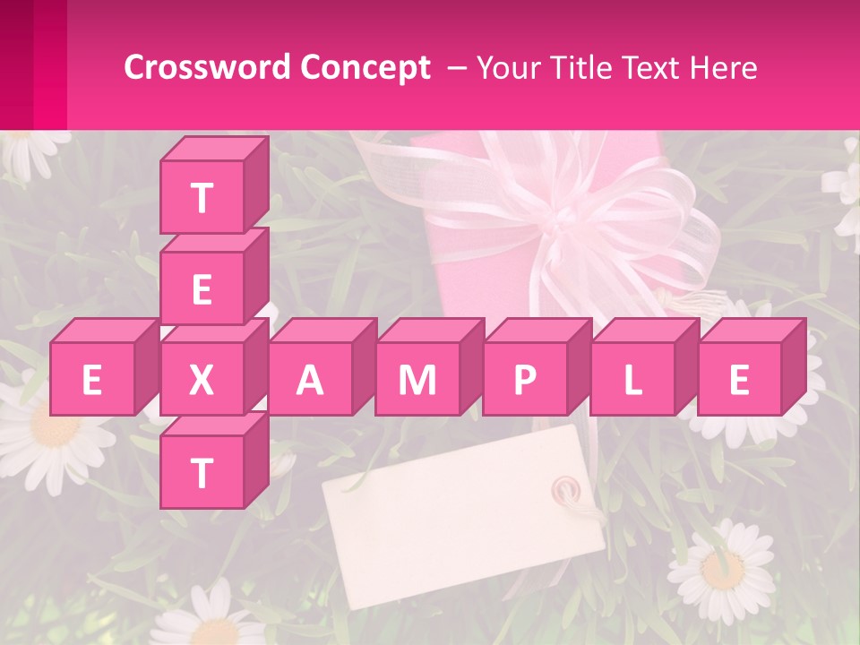 Electric White Part PowerPoint Template