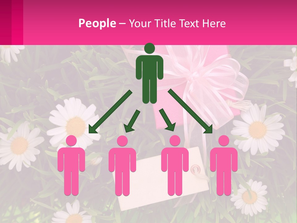 Electric White Part PowerPoint Template