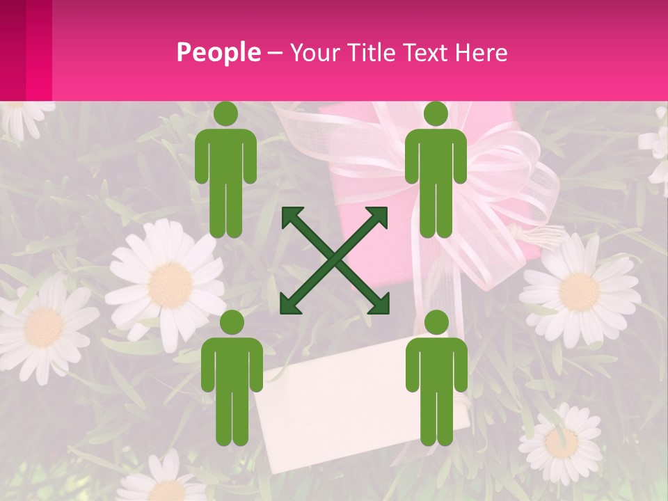 Electric White Part PowerPoint Template