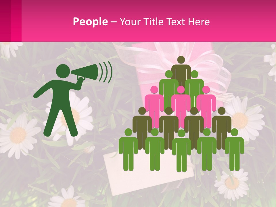 Electric White Part PowerPoint Template