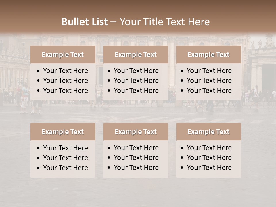 Cool Supply Unit PowerPoint Template