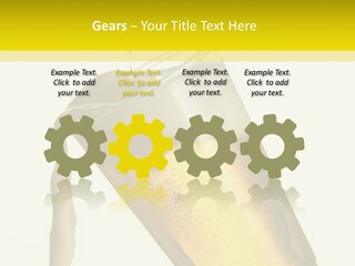 House Electricity White PowerPoint Template