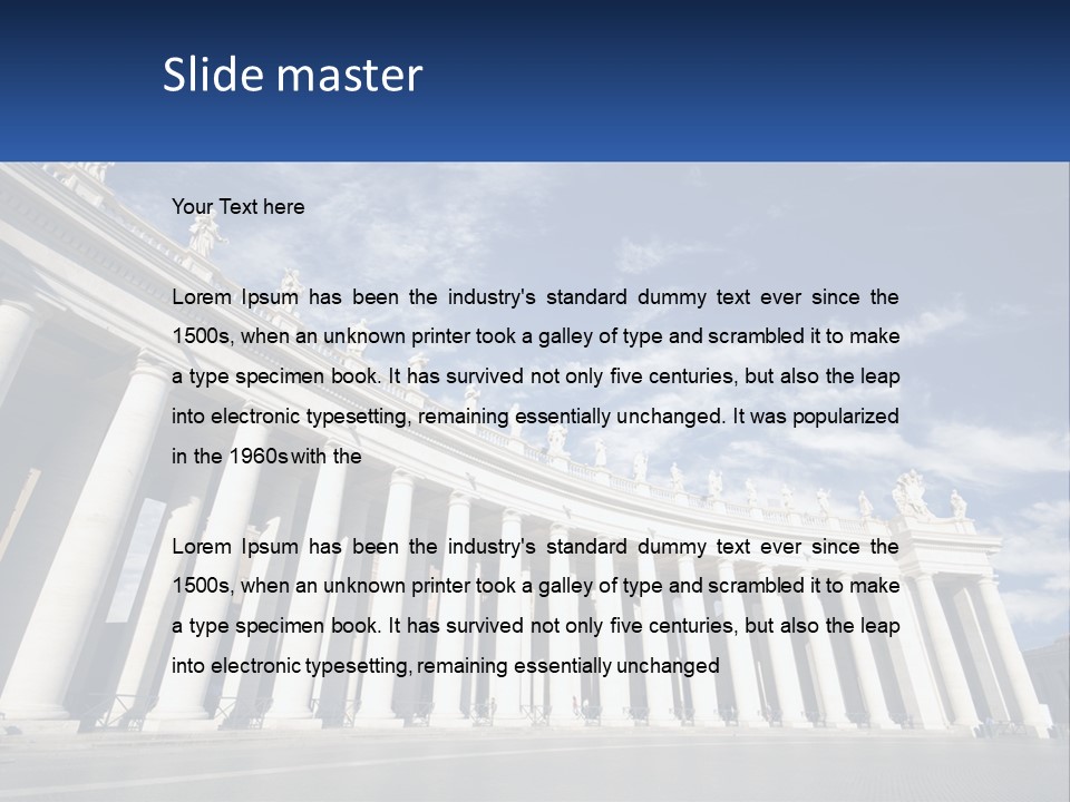 Electric Condition Home PowerPoint Template