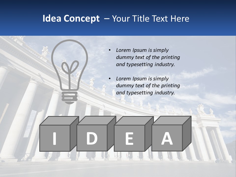 Electric Condition Home PowerPoint Template