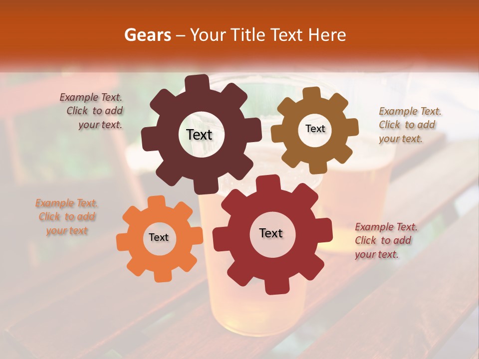 Equipment Power House PowerPoint Template