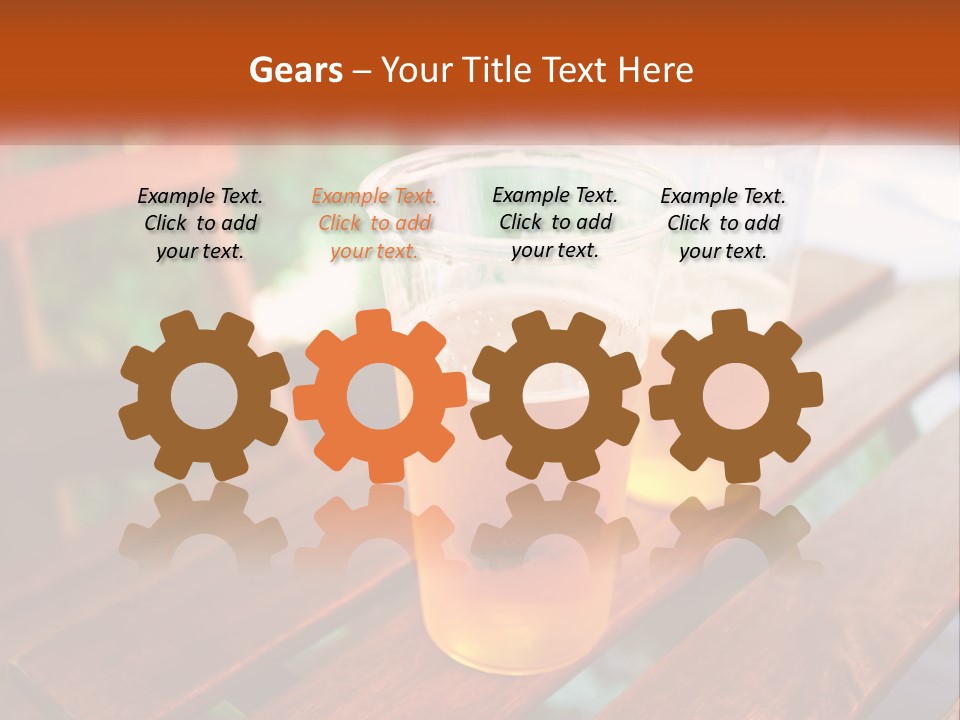 Equipment Power House PowerPoint Template