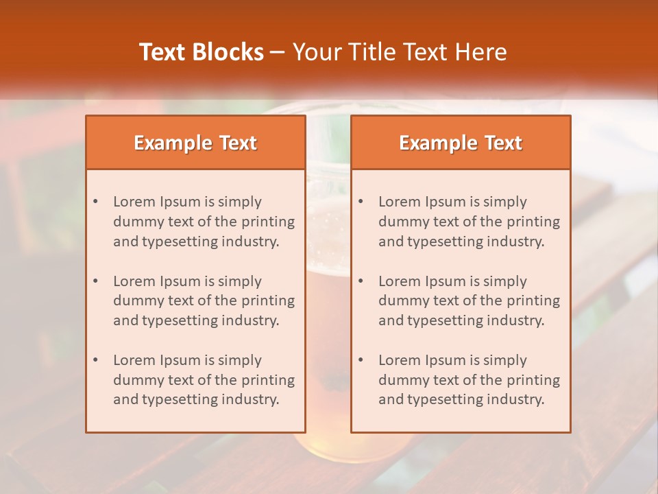 Equipment Power House PowerPoint Template