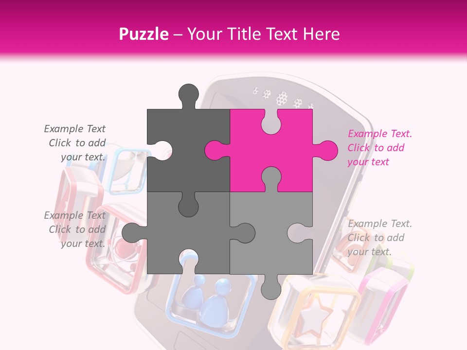 Technology Air Remote PowerPoint Template