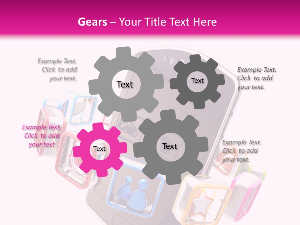 Technology Air Remote PowerPoint Template