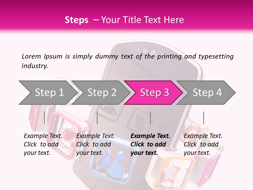 Technology Air Remote PowerPoint Template